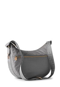 Borbonese LUNA MIDDLE CON ZIP - Cross body bag - cloud