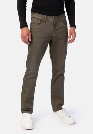 FRISCO - Straight leg jeans - khaki wash