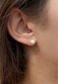 MYC Paris PARURE FULL MOON PEARL SET - Orecchini - argenté couleur / cristal