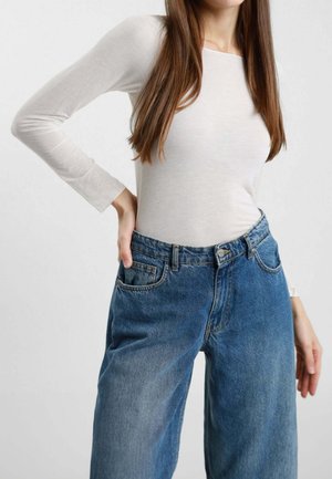 MINIMAL - Maglietta a manica lunga - bianco