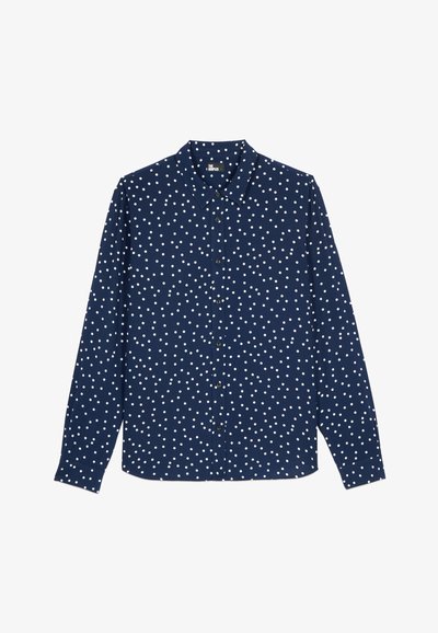 The Kooples ÉE À POIS - Chemise - dark navy