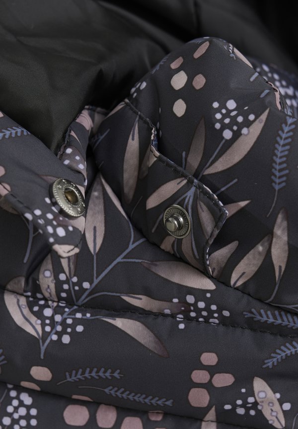 COJACKET - QUILT - LONG - AOP - Winter coat - phantom3