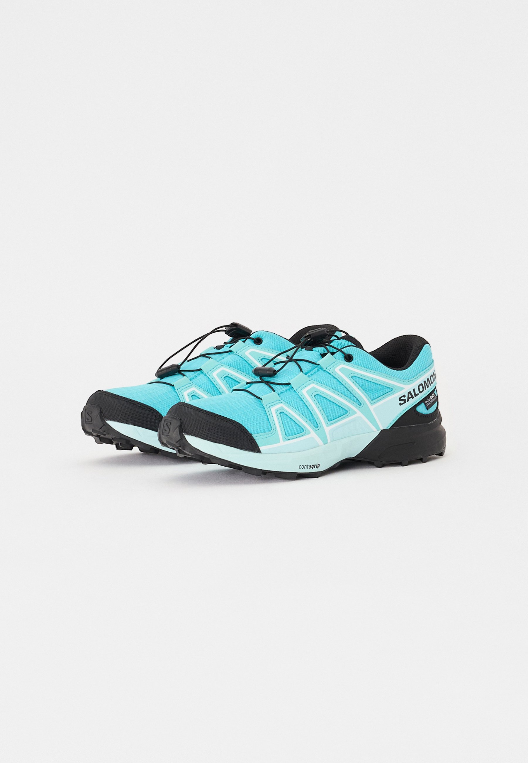 Salomon SPEEDCROSS UNISEX - Hiking shoes - blue curacao/black/iced
