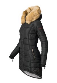 Navahoo PAPAYA - Wintermantel - schwarz - innen grau