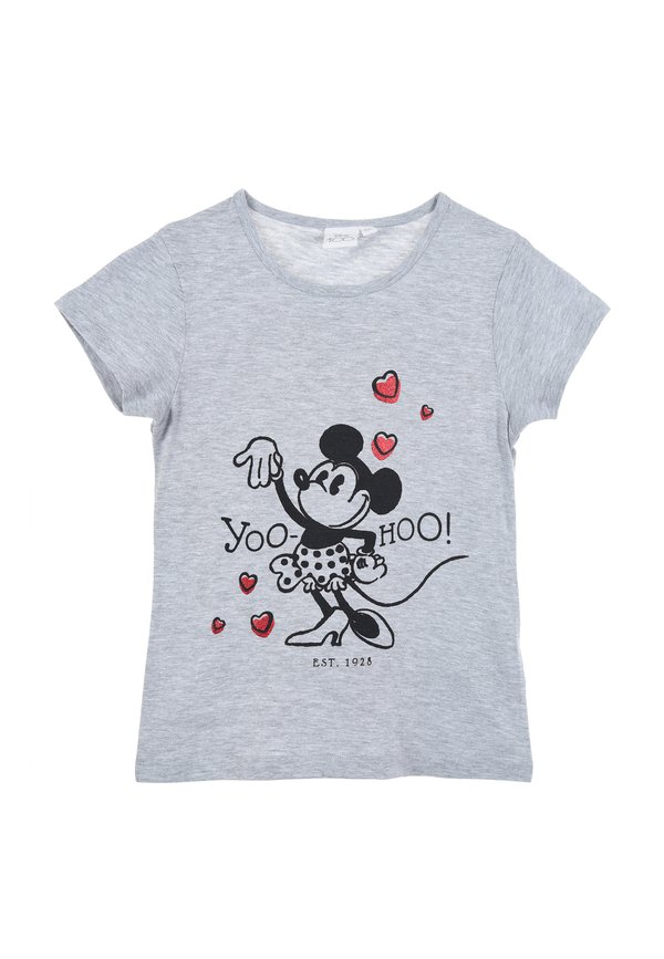 MINNIE  - T-Shirt print - grau