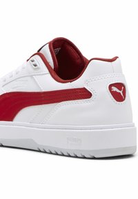 Puma DOUBLECOURT UNISEX - Tenisky - white club red