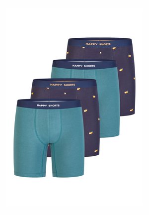 4-PACK - Boxerbriefs - türkis/navy