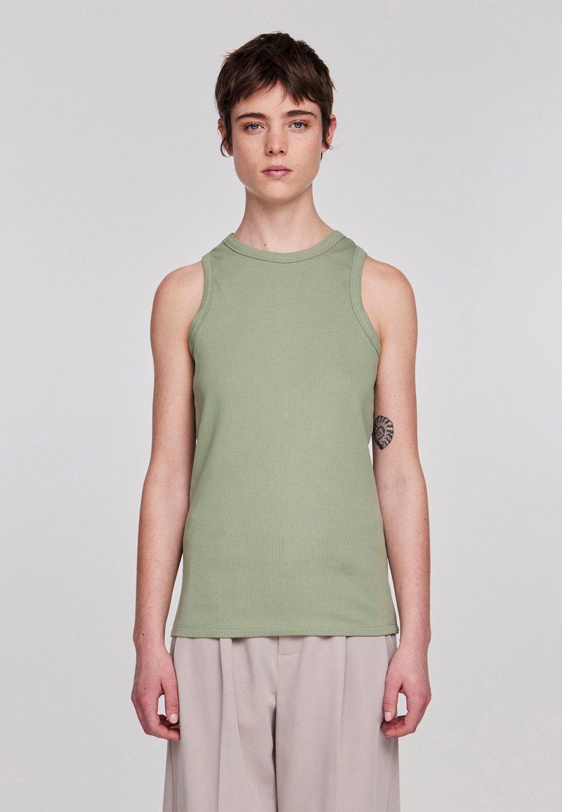 IIQUAL TERI TANK UNISEX Topper oil green/grønn Zalando.no