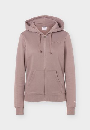 Champion, SPORTSWEAR ZIP UP HOODIE SLIM FIT - Lukuga pusa - light brown