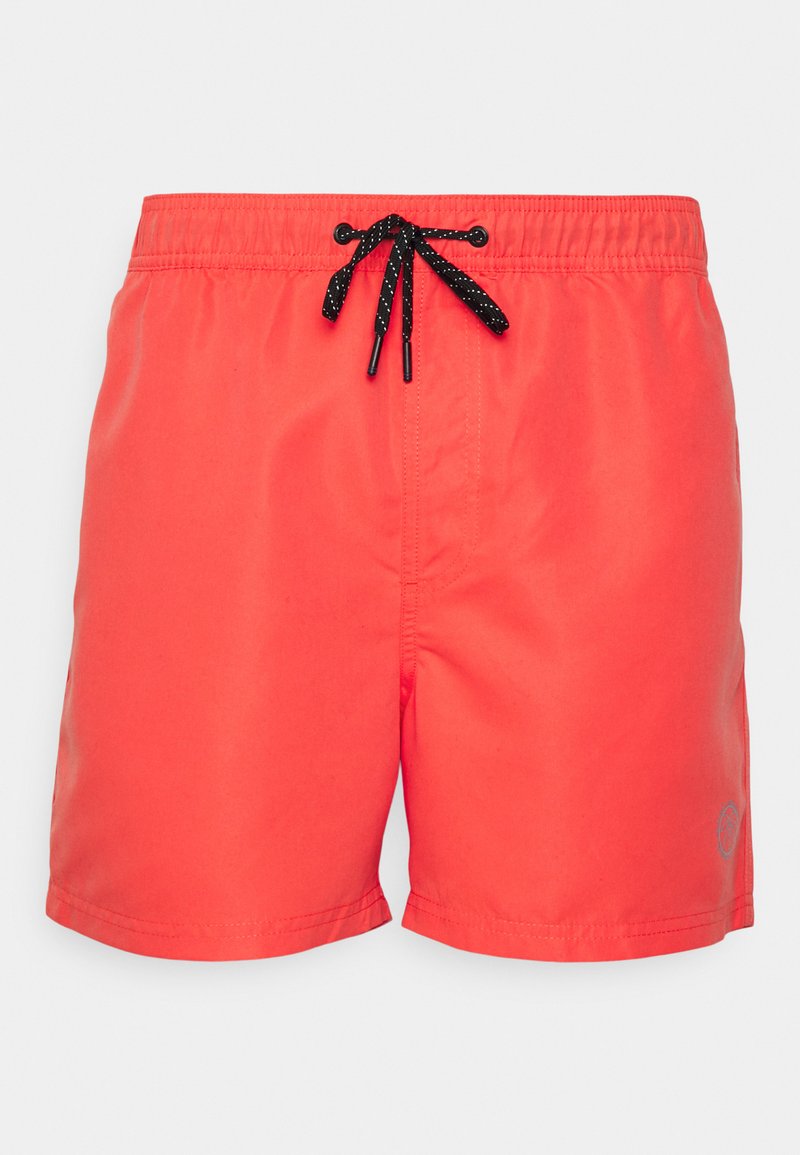 Jack & Jones swim shorts in tile print terracotta Jack & Jones swim shorts in tile print terracotta