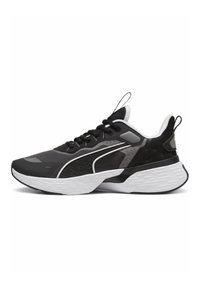 Puma SOFTRIDE SWAY - Zapatillas running asfalto - black cool dark gray