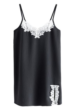 B by Ted Baker REGULAR FIT - CRINKLE - Apatiniai marškiniai - black