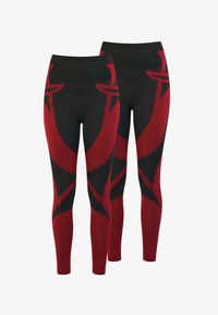 Selected, schwarz rot