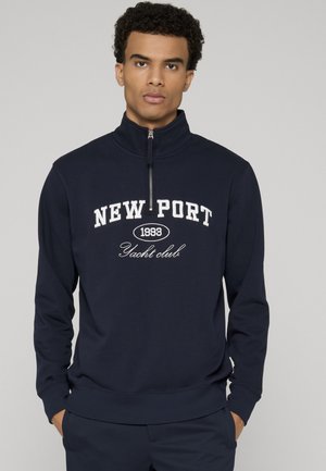 INRUSSEL HALF ZIP  - Sweatshirt - sky captain