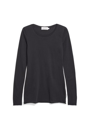 ARMEDANGELS EINIAARA SOFT - Langarmshirt - black
