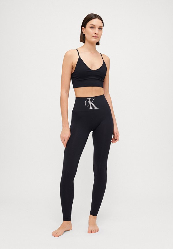 WOMEN HIGH WAIST MONOGRAM - Leggings - Stockings3