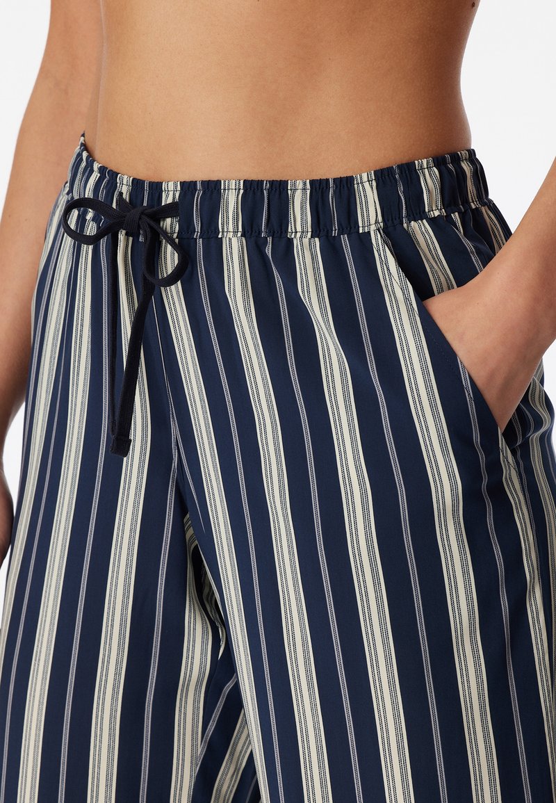 Schiesser Lange Schlafhose mit Bündchen - Mix Relax heren pyjamabroek