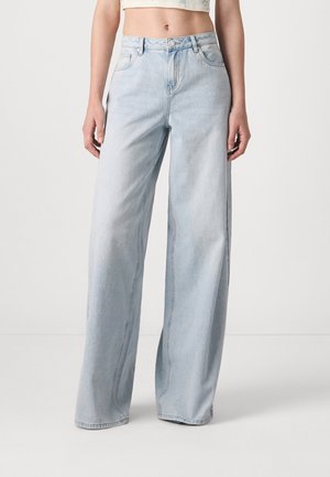 Wide Leg - light-blue denim