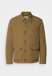 GEOMETRIC QUILTED - Übergangsjacke - golden brown