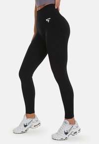 SQUATPROOF SCRUNCH DELUXE HIGH WAISTED - Leggings - Hosen - black
