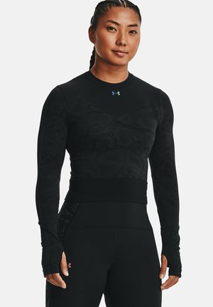 RUSH SEAMLESS - Long sleeved top - black
