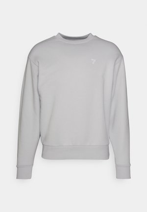 ORGANIC FITTED CREWNECK - Sportska majica - halogen blue