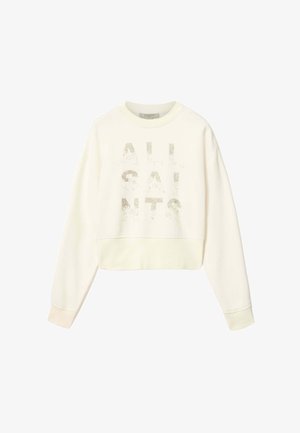 AllSaints, STACKS SEPARO - Camiseta de manga larga - optic white