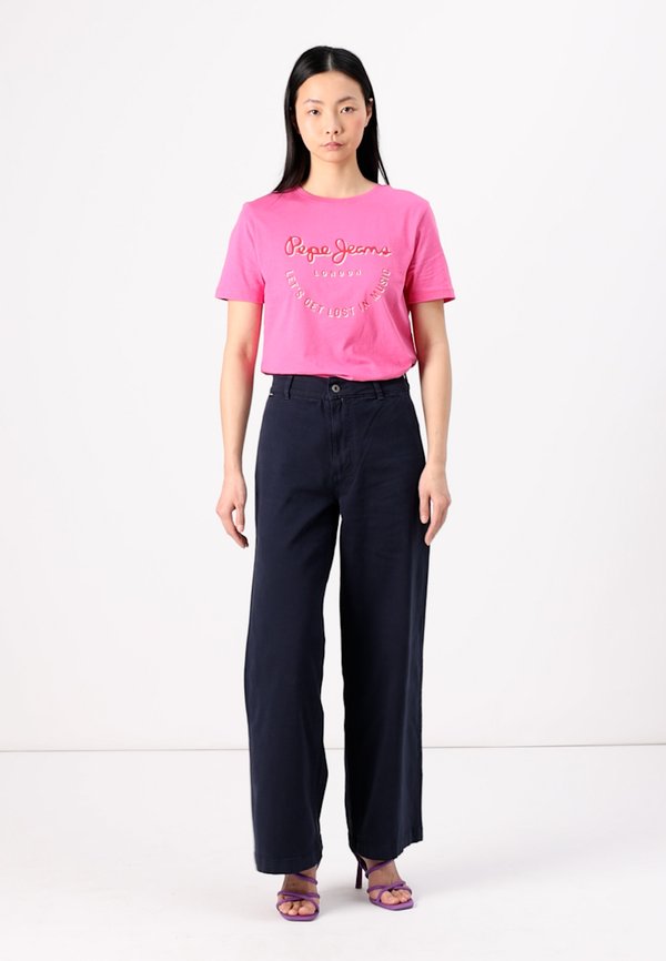 HIGH RISE WIDE CROP TANIA - Relaxed fit jeans4