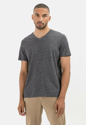 camel active KURZARM  - T-Shirt basic - asphalt