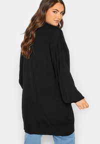 Yours Clothing BALLOON SLEEVE FINE - Neuletakki - black