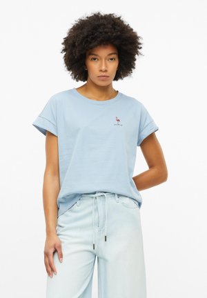 s.Oliver, T-SHIRT - T-shirt print - hellblau