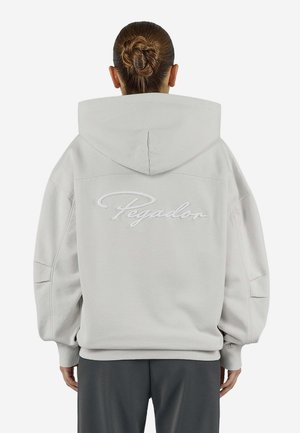 Pegador, PEGADOR OVERSIZED SWEAT JACKE BINCHE  - Sudadera con cremallera - grau