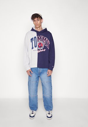 ARCHIVE CUT AND SEW HOODIE UNISEX - Sweatshirt - twilight navy/multi