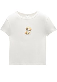 DOG GRAPHIC - Tričko s potlačou - white