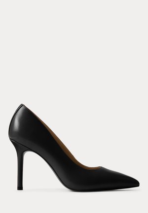 Lauren Ralph Lauren LINDELLA II LEATHER PUMP - Klassikalised kontsakingad - black