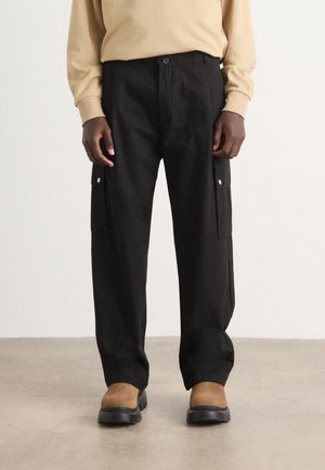 GRAYSEN - Cargo trousers - black