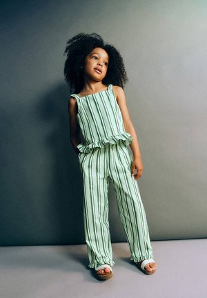 Mango Kids, BABY - Pantaloni - green