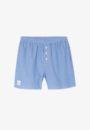 American Vintage ZATYBAY - Shorts - rayures aqua