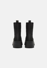 Even&Odd Wide Fit Botine cu platformă - black