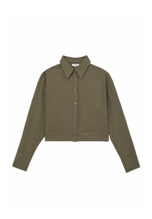 Reiss, Gombos blúz - khaki green