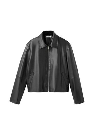 TEEN - Chaqueta de cuero sintético - zwart
