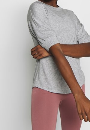 Filippa K Camiseta básica - mottled light grey