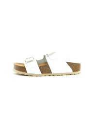 Merisell HEBILLAS TREND MOD MALU - Sandalias planas - blanco