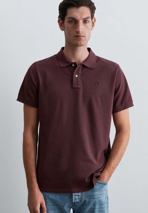 Scalpers, SCALPERS SCBASIC POLO - Polo - burgundy