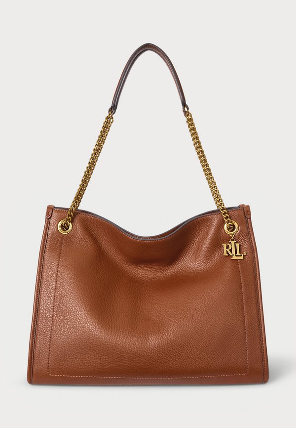 PEBBLED LEATHER LARGE BRADLEY TOTE BAG - Tote bag - lauren tan3