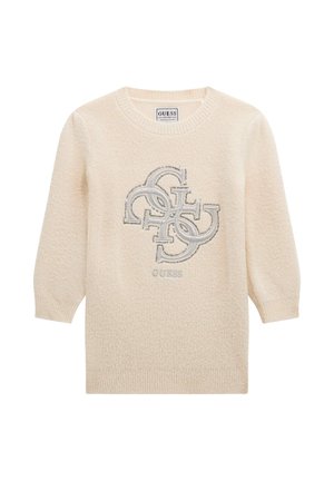 G-LOGO - Rochie tricotată - weiß