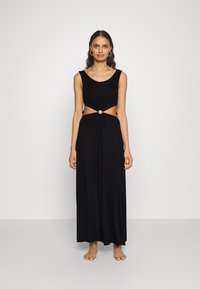 LASCANA - LS MAXIKLEID CUT-OUT - Nappali ruha - schwarz Miniatűr kép 1