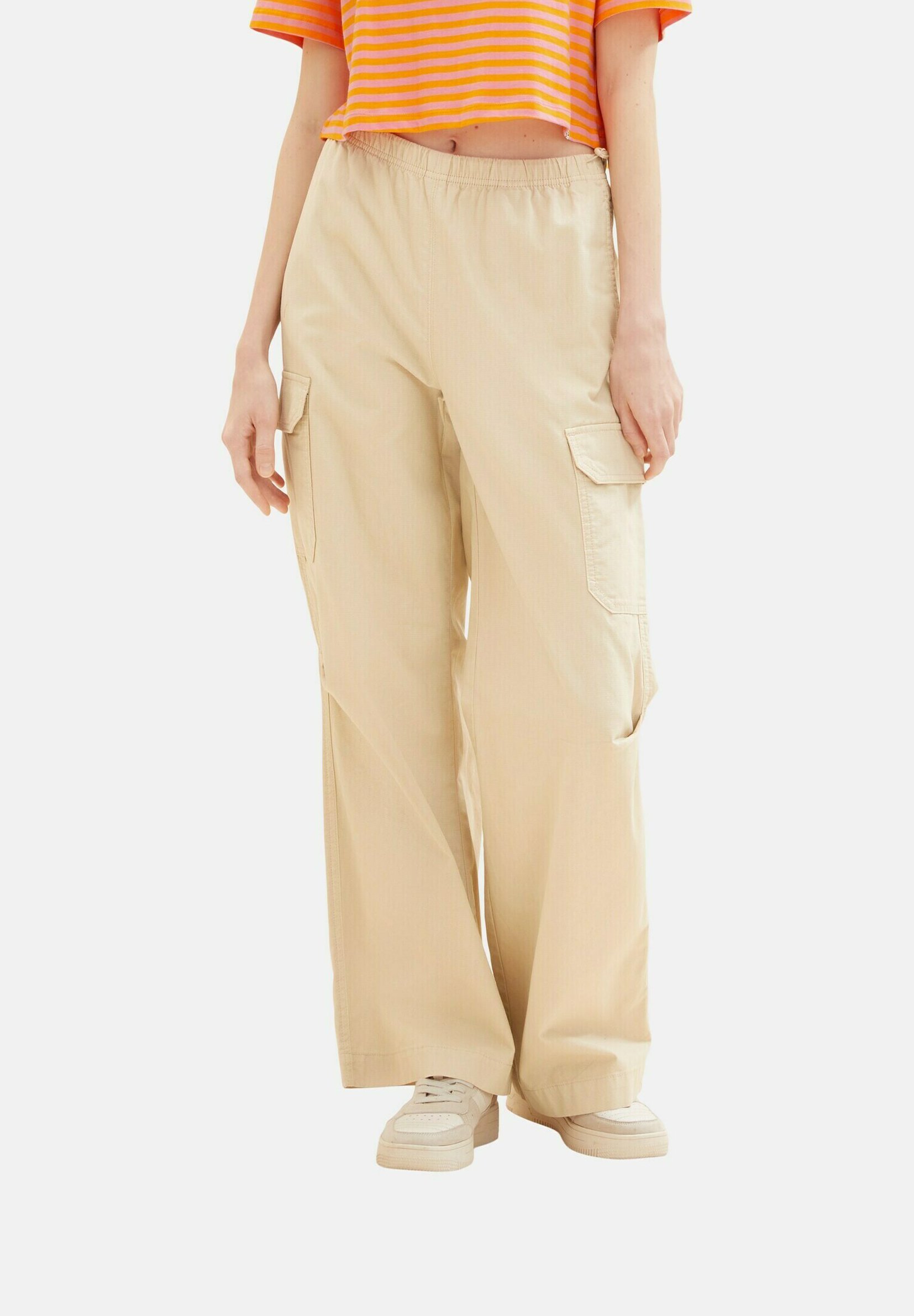 TOM TAILOR Mädchen Cargo Hose Wide Leg – Bequeme Baumwollhose Mit Vielen Taschen – Nachhaltig & Lässig