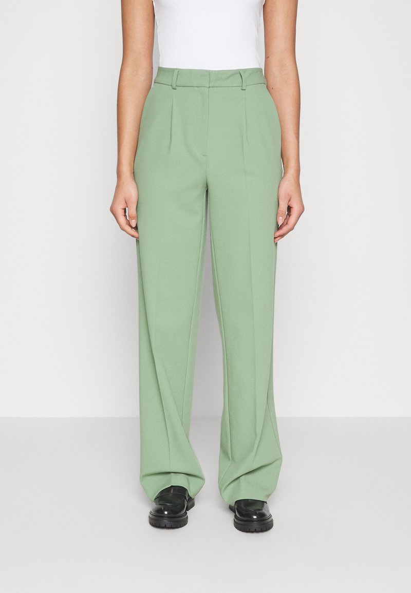 Myna Hw Wide Pant Loden Frost