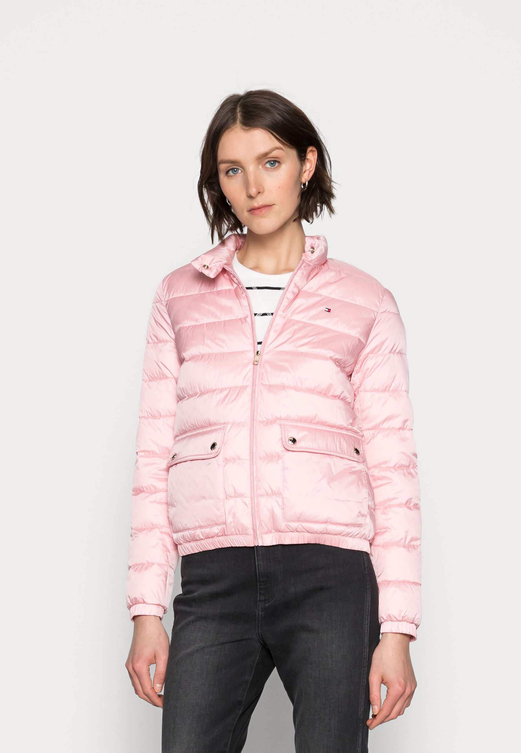 Tommy Hilfiger PADDED JACKET - Jas - pink/roze - Zalando.nl